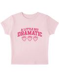 Baby Pink Baby Tee Front Design