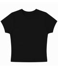 Black Baby Tee Front Design